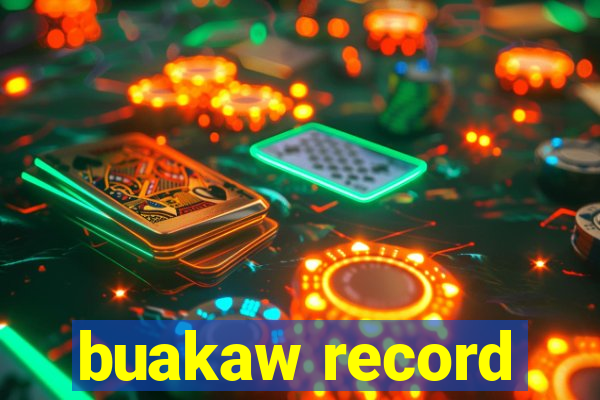 buakaw record